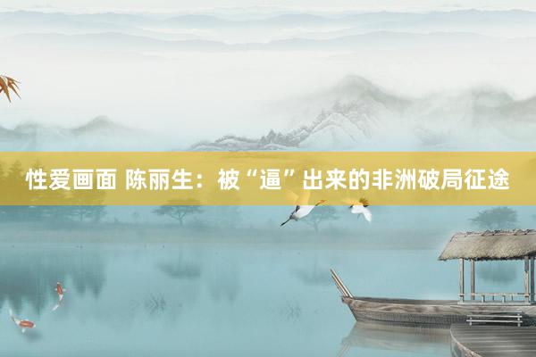 性爱画面 陈丽生：被“逼”出来的非洲破局征途
