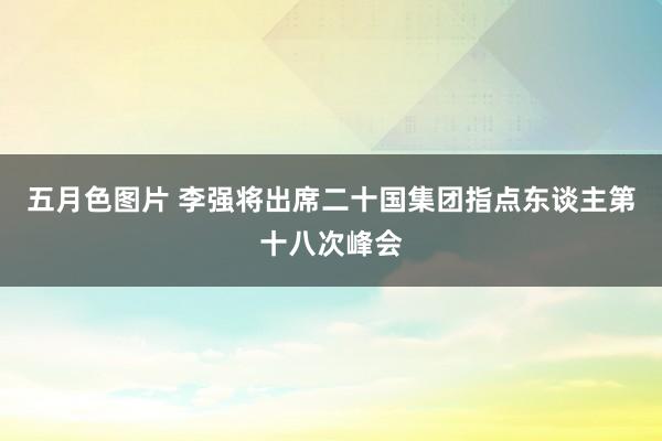 五月色图片 李强将出席二十国集团指点东谈主第十八次峰会